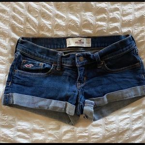 Hollister jean shorts
